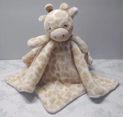 Manta de seguridad Carter's Baby Giraffe 14" Snuggler Lovey - crema/marrón Foto 1 de 4
