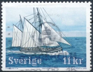 Sailing Ships: 11kr - Sweden 2008 - F H - MiNr 2643 - Picture 1 of 3