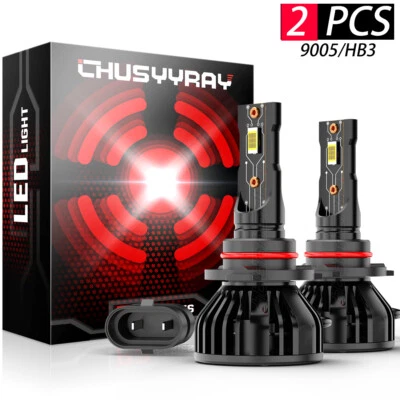 9005 HB3 Kit de faros LED 6500K para Infiniti Q45 2005-2006 haz alto Foto 1 de 4