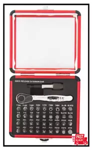 SUNEX TOOLS Mini Ratschen- und Bit-Set robuster Alukoffer (38-teilig) - Bild 1 von 3