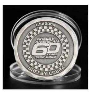 Shelby 60TH Anniversary Limited Edition (250) Münze Ford Mustang Cobra GT500 SVT - Bild 1 von 7