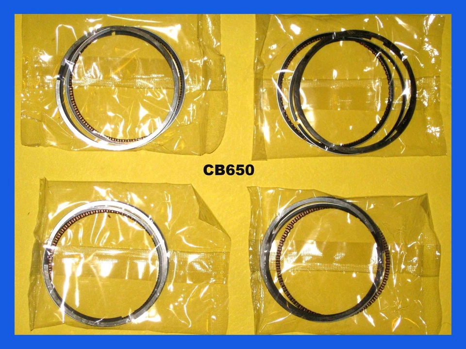 Honda CB650 Piston Ring Set 13011-426-004 1979 1980 1981 1982 Standard STD. X4pc - Imagen 1 de 1