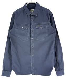 G-Star Raw Men Radar Tacoma Long Sleeve Casual Shirt Size S - Picture 1 of 10