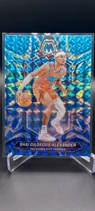 🔥Shai Gilgeous-Alexander🔥Reactive Blue🔥2023-24 Panini Mosaic #85 OKC Thunder - Bild 1 von 2