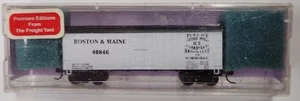 The Freight Yard Boston & Maine Fresh Pond Ice Company Güterwagen Spur N B&M MEC - Bild 1 von 3
