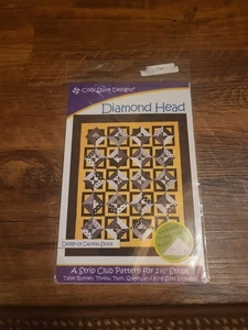Cozy Quilt Designs Diamond Head A Strip Club Pattern By Daniela Stout Neu - Bild 1 von 1