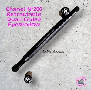 Chanel No. 200 Retractable Dual-Ended Eyeshadow Brush N°200 ~NEW~ - Picture 1 of 10