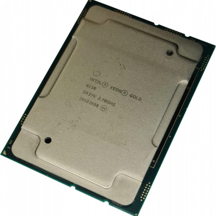 Procesador CPU INTEL XEON GOLD 6150 2,70 GHZ 18 núcleos 24,75 MB 165 W SR37K Foto 1 de 1