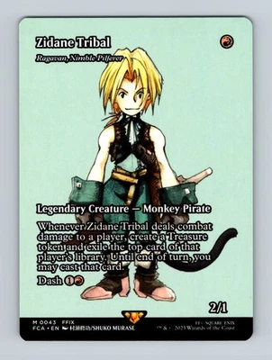 MTG: FCA 43 Zidane Tribal - Ragavan, Nimble Pilferer (Showcase) Normal NM - Image 1 of 2
