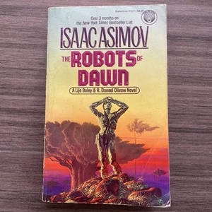 Isaac Asimov LOS ROBOTS DEL AMANECER 1984 Libros Ballantine Primera impresión de bolsillo - Imagen 1 de 4