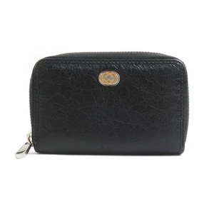 Gucci porta carte in pelle nero - Foto 1 di 5