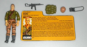 1988 Tiger Force Duke v2 Figure Vintage G.I. GI Joe 3.75 ARAH Lot *100% Complete - Picture 1 of 8