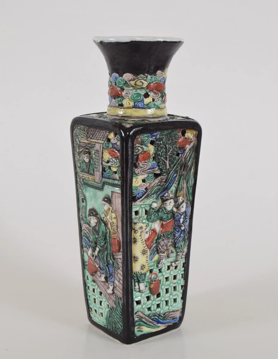 陶瓷多色1900-1940 中国古董花瓶| eBay