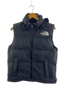 THE NORTH FACE Vest NUPTSE VEST_Nuptse L Nylon BLK Plain Used - Picture 1 of 4