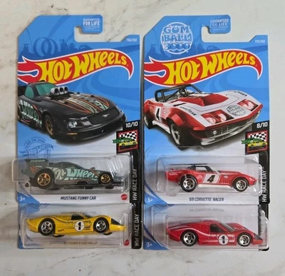 Hot Wheels Treasure Hunt|Ford|Mustang |Corvette Lot: Great Stocking Stuffers 🎅 - Image 1 of 4