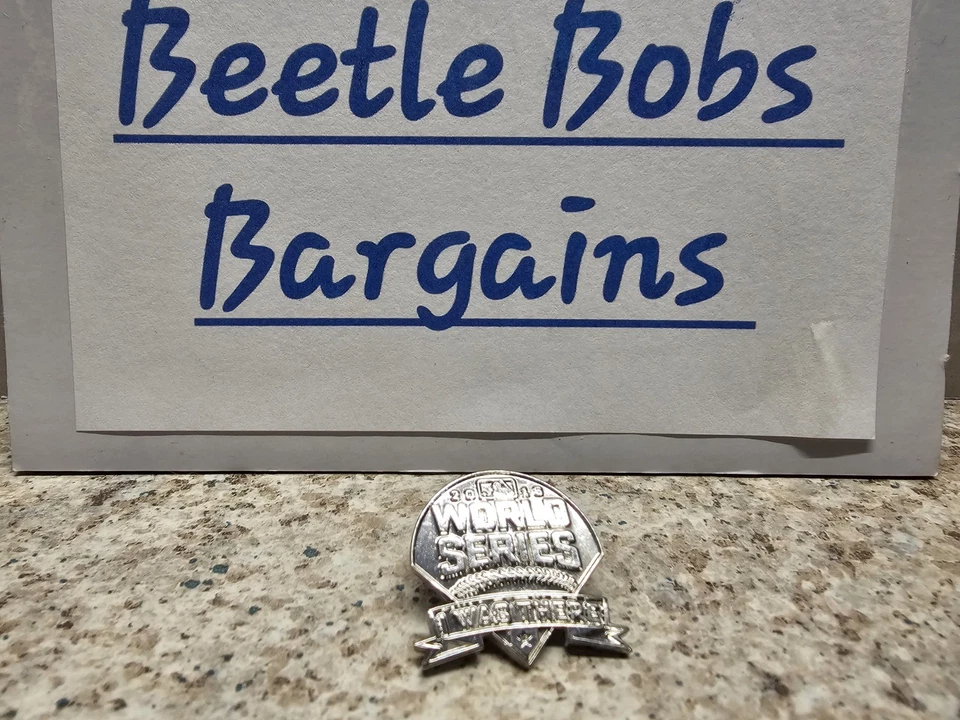 Chicago Cubs MLB 2016 World Series Pin I Was There - Image 1 of 3