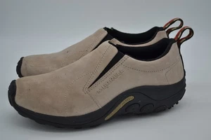 Merrell Herren Slipper Schuhe Größe 8 Hellbraun Wildleder J60801 Komfort Freizeit - Bild 1 von 8