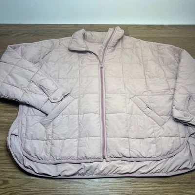 Chaqueta acolchada Free People Movement para mujer Pippa púrpura talla L Foto 1 de 4
