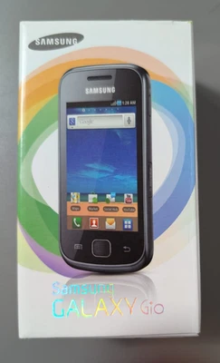 Samsung Galaxy Gio GT-S5660 Smartphone Dark Silver mit OVP wie Unbenutzt! - Bild 1 von 4