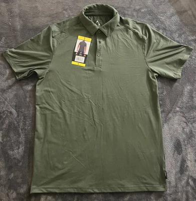 GERRY Stretch Polo T-Shirt UPF 40 Olive SZ Small New with tags - Image 1 of 4
