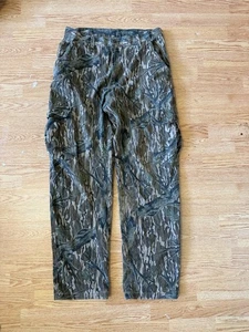 Vintage Mossy Oak Camouflage Pants Mens 34x32 Realtree Hunting Outdoor Straight - Picture 1 of 6
