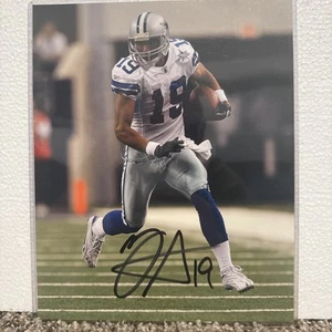 Miles Austin Signed 8x10 Photo From The Dallas Cowboys - Picture 1 of 2