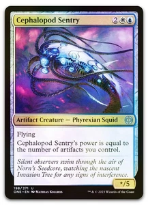 Cephalopod Sentry #198 (lámina) (nuevo) Phyrexia All Will Be One ONE Magic The Gathering - Imagen 1 de 2