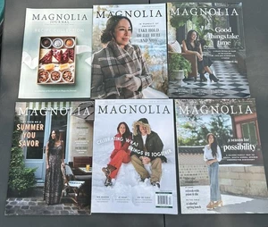 Lot of 5 + 1 Magnolia Journal Magazines #25 26 27 29 30 Joanna Gaines Home Style - Picture 1 of 4