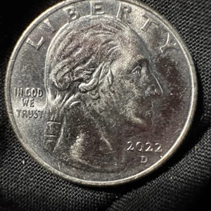 Rare Anna May Wong 2022 D Quarter Error IN COD WE TRUST. I / T MINT ERROR  - Picture 1 of 2