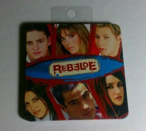 REBELDE Red Blue Ylw Photo Miguel Mia Giovanni Lupita Diego Roberta MAGNET As-Is - Picture 1 of 2