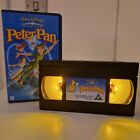 Disney's Piotruś Pan LED VHS Lampa taśmowa Prezent urodzinowy Prezent Retro Vintage