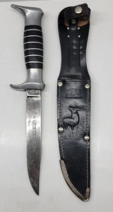 Vintage Edge Brand #481 Solingen Germany Super Hollow Ground Hunting Knife - Picture 1 of 16