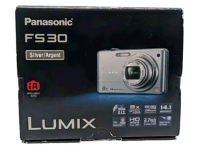 🔥Panasonic Lumix DMC FS30 14 MP Compact Digital Camera Ohne Ladegerät Ovp🔥 - Bild 1 von 12