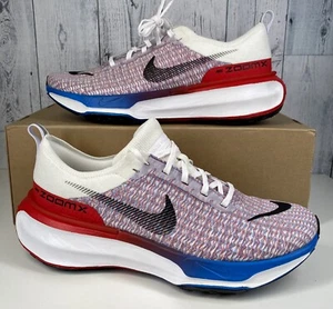 Nike ZoomX Invincible Run FK 3 White Black University Red FJ3889-100 Men’s Sz 12 - Picture 1 of 9