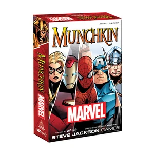 Munchkin Marvel Edition Card Game From Steve Jackson Games MU011-000 USAopoly - Picture 1 of 2