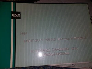 1991 GMC RV P Models Electrical Diagrams Diagnosis manual - Picture 1 of 2