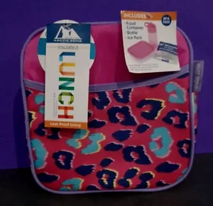 Lunch Box-Artic Zone New- Softside-Includes Bottle- Food Container-Ice Pack - Picture 1 of 17