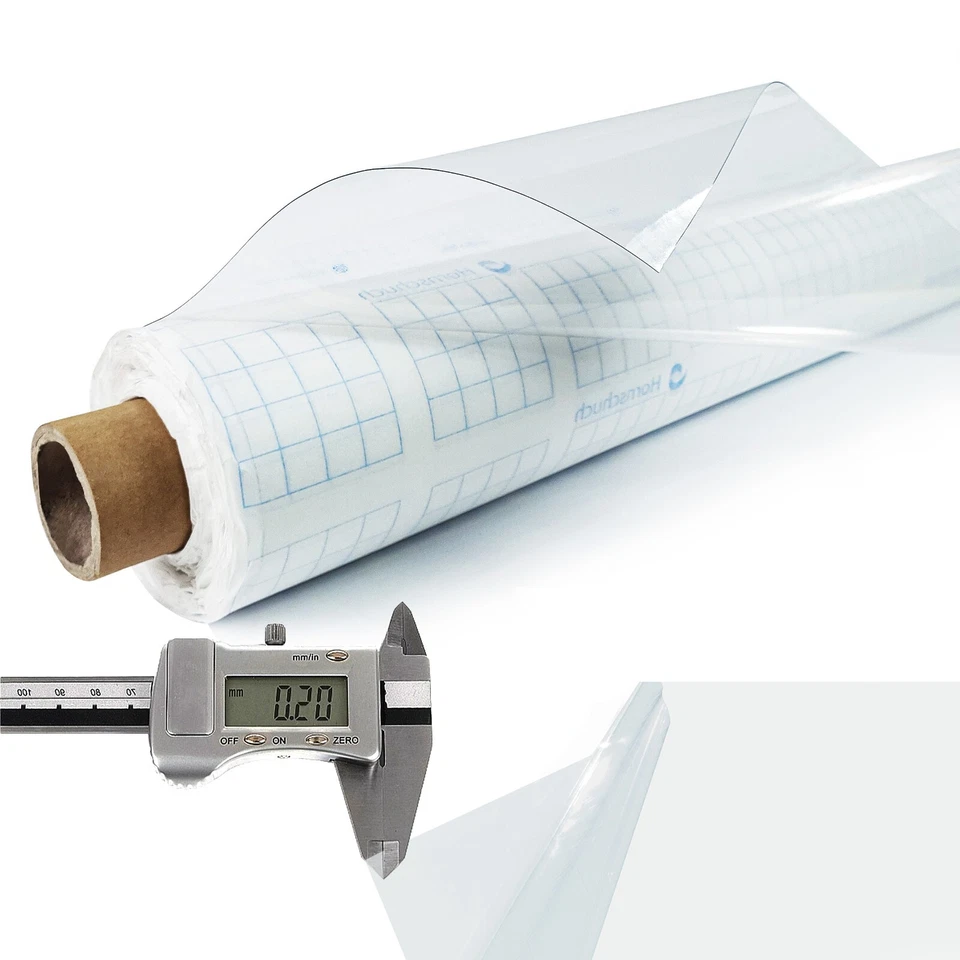 Tischfolie Tischdecke Transparent Tischschutz Schutzfolie Abwaschbar Tischmatte - Bild 1 von 1