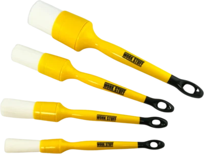 Work Stuff Detailing Brush ALBINO lot de 4 - (16 + 24 + 30 + 40 mm)