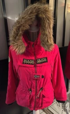 PARKA NAPAPIJRI MODELE  RAINFOREST  Capuche Fourrure TAILLE XS OU 12 Ans - Photo 1/4