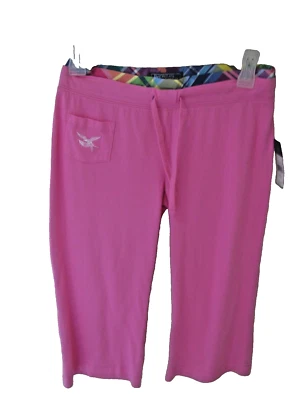 American Living Girls size Large 12-14  Capri Pants Lounge sweatpants Pink New - Image 1 of 4