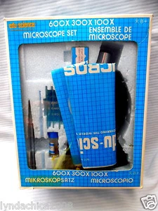 Vintage Microscope Set By Edu-Science - Picture 1 of 2