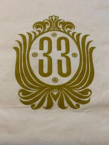 Club 33 Disneyland Anaheim Napkins Set of 3 Paper Vintage And New Set Art - Picture 1 of 4