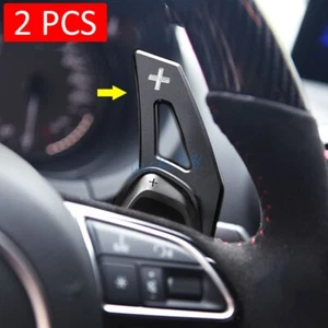 For Audi RS3 RS4 RS5 RS6 RS7 Steering Wheel Gear Shift Paddle Trims Accessories - Picture 1 of 9
