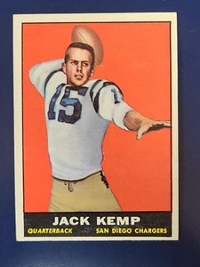 Tarjetas de fútbol americano Topps 1961 completa tu conjunto que elijas elige cada una #133-198 - Imagen 1 de 125