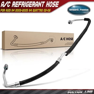 A/C Suction Line for Audi A4 2003-2005 A4 Quattro 2003-2006 3.0L Low Pressure - Image 1 of 4