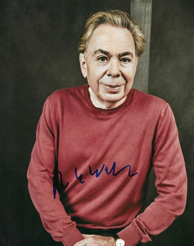 Andrew Lloyd Webber Signed Jesus Christ Superstar 10x8 Photo AFTAL Cover
