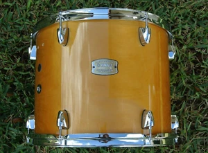 YAMAHA STAGE CUSTOM 14" TOM en MADERA NATURAL para TU BATERÍA! LOTE K501 - Imagen 1 de 12