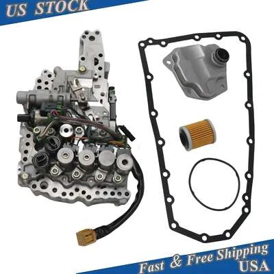 Cuerpo de válvula CVT y filtro de transmisión automática cárter de aceite para Nissan Rogue Altima Juke EE. UU. Foto 1 de 4