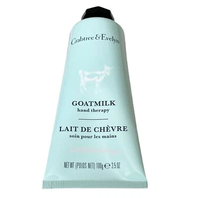 Crabtree & Evelyn Goat Milk Hand Therapy Cream Moisturizer 3.5 oz No Box SEALED - Image 1 of 3
